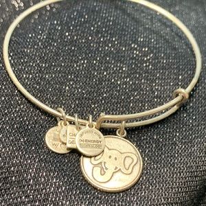 Alex & Ani “Elephant” Charm Bangle